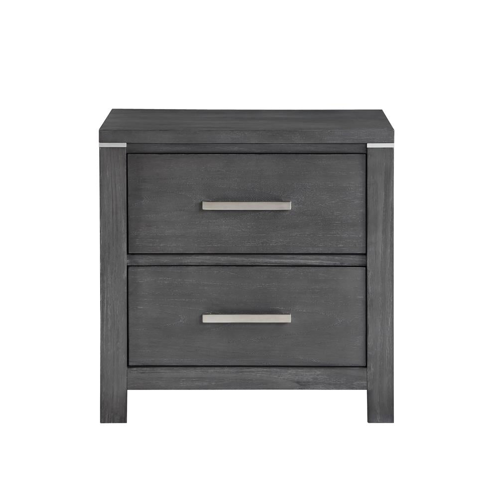 ODESSA NIGHTSTAND-CHARCOAL