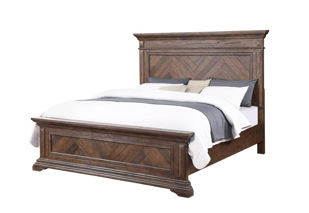 MAR VISTA 5/0 Q FOOTBOARD & SLATS-WALNUT