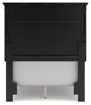 Lanolee Twin Panel Bed