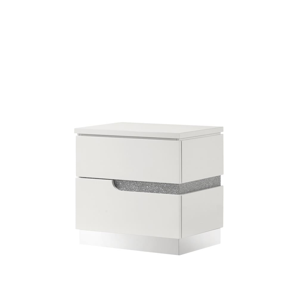 PARADOX NIGHTSTAND-WHITE