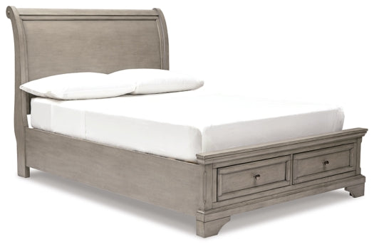 Lettner Full Sleigh Bed with Dresser