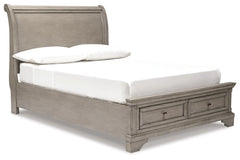 Lettner Full Sleigh Bed with Dresser
