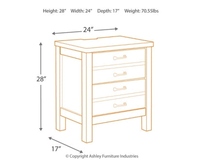 Baylow Queen Panel Bed with 4 Storage Drawers with Mirrored Dresser, Chest and Nightstand