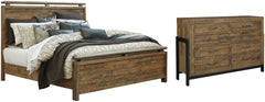 Sommerford Queen Panel Bed with Dresser