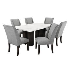 FAUST ADJUSTABLE TABLE BASE-ESPRESSO