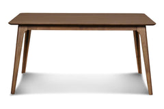 OSCAR 60" DINING TABLE - WALNUT