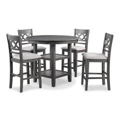 CORI COUNTER 5 PC SET-GRAY