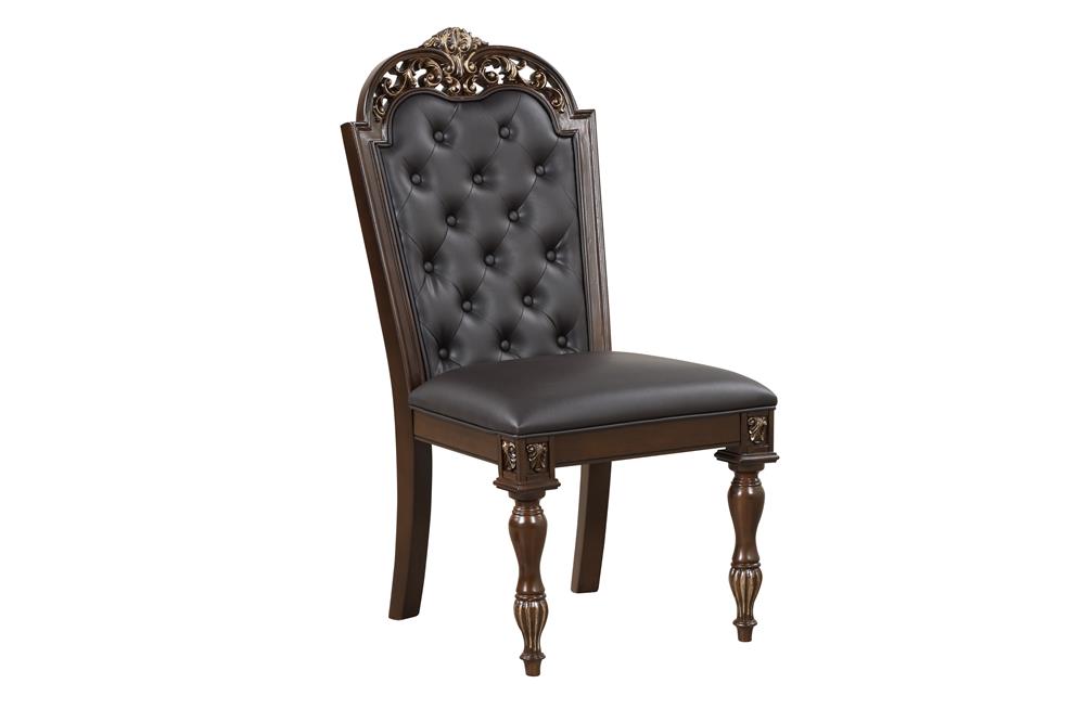 MAXIMUS DINING SIDE CHAIR-MADEIRA