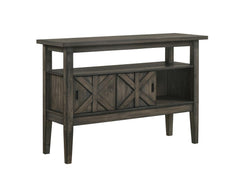 GULLIVER SERVER-RUSTIC BROWN