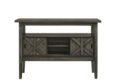 GULLIVER SERVER-RUSTIC BROWN