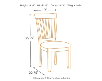 Berringer 2-Piece Dining Room Chair