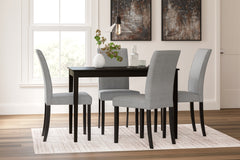 Kimonte Dining Table and 4 Chairs - PKG013926