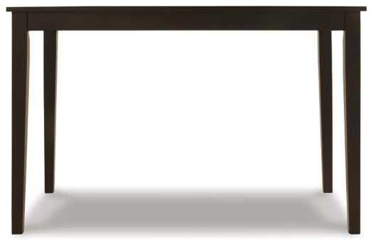 Kimonte Dining Table and 4 Chairs - PKG013926