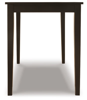 Kimonte Dining Table and 4 Chairs - PKG013926