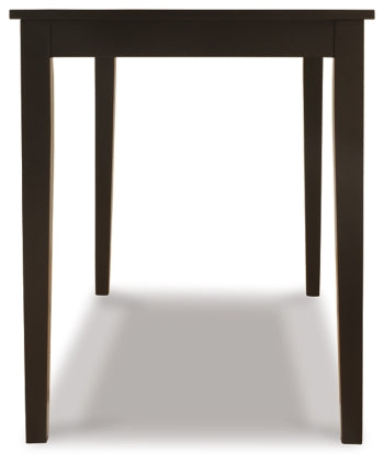 Kimonte Dining Table and 4 Chairs - PKG013926
