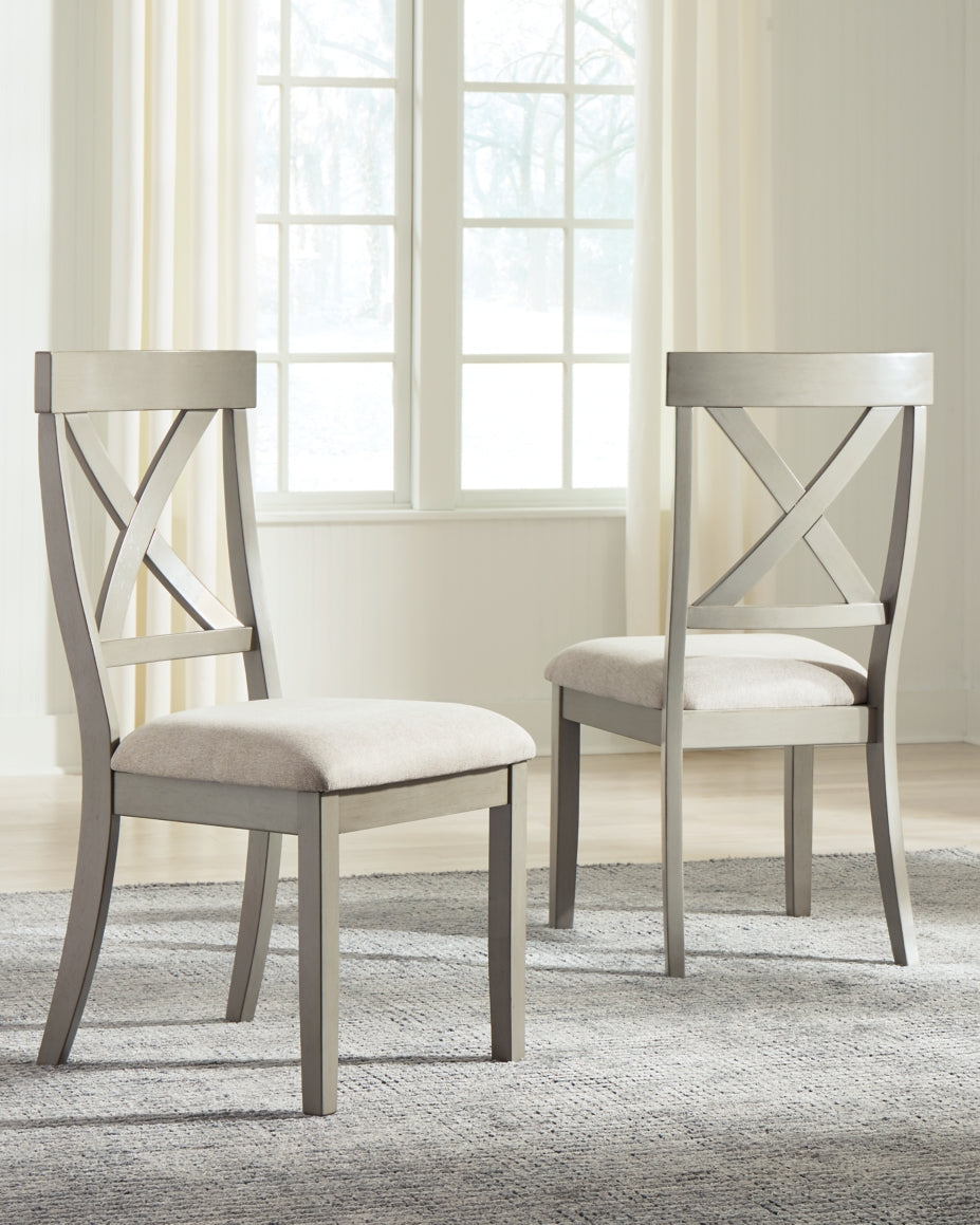 Parellen Dining Table and 4 Chairs - PKG011205