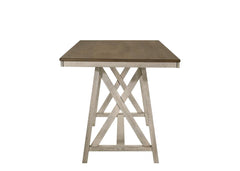 SOMERSET COUNTER TABLE -VINTAGE WHITE