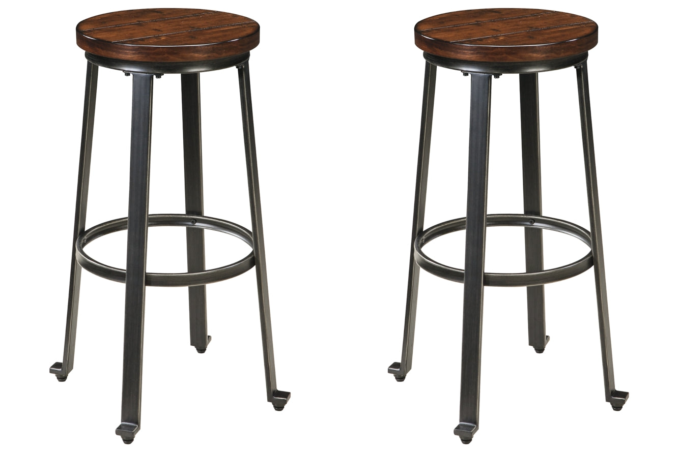 Challiman 2-Piece Bar Stool - PKG000082