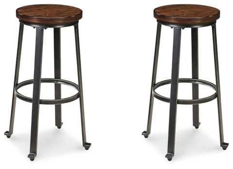 Challiman 2-Piece Bar Stool - PKG000082