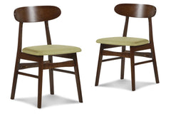 MOROCCO DINING CHAIR W/GREEN SEAT CUSHION (2 Per Carton)