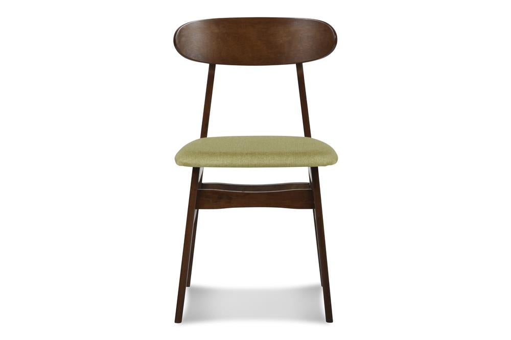 MOROCCO DINING CHAIR W/GREEN SEAT CUSHION (2 Per Carton)