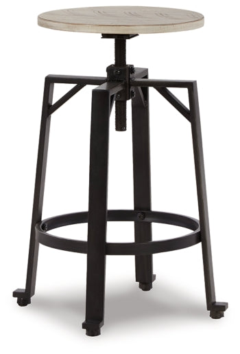 Karisslyn Counter Height Dining Table and 2 Barstools - PKG012088