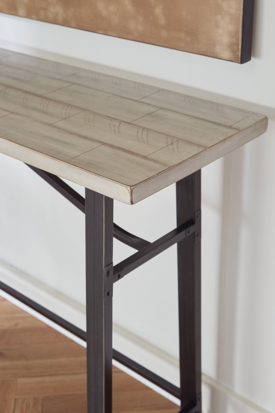 Karisslyn Counter Height Dining Table and 2 Barstools - PKG012088