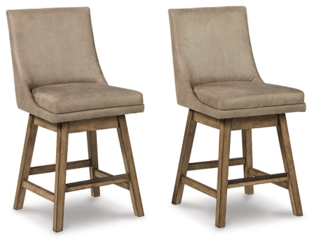 Tallenger Counter Height Bar Stool (Set of 2)