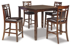 Bennox Counter Height Dining Table and Bar Stools (Set of 5) - The Bargain Furniture