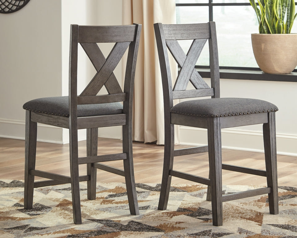 Caitbrook Counter Height Dining Table and 4 Barstools - PKG001965