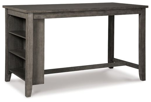 Caitbrook Counter Height Dining Table and 4 Barstools - PKG001967