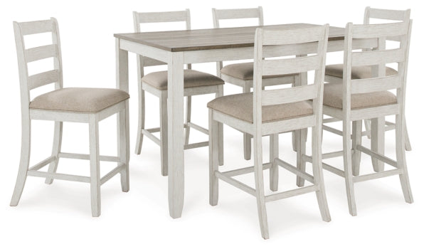 Skempton Counter Height Dining Table and Bar Stools (Set of 7)