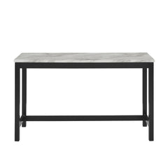 CELESTE THEATER BAR TABLE W/ 3 STOOLS-GRAY