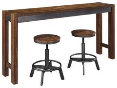 Torjin Counter Height Dining Table and 2 Barstools - PKG001986