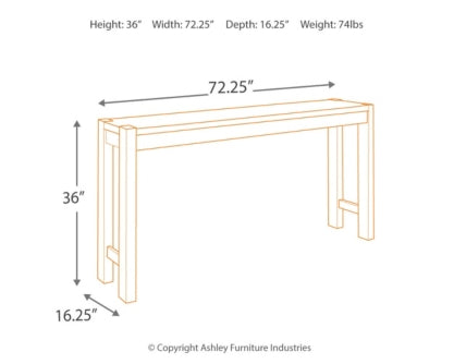 Torjin Counter Height Dining Table - The Bargain Furniture