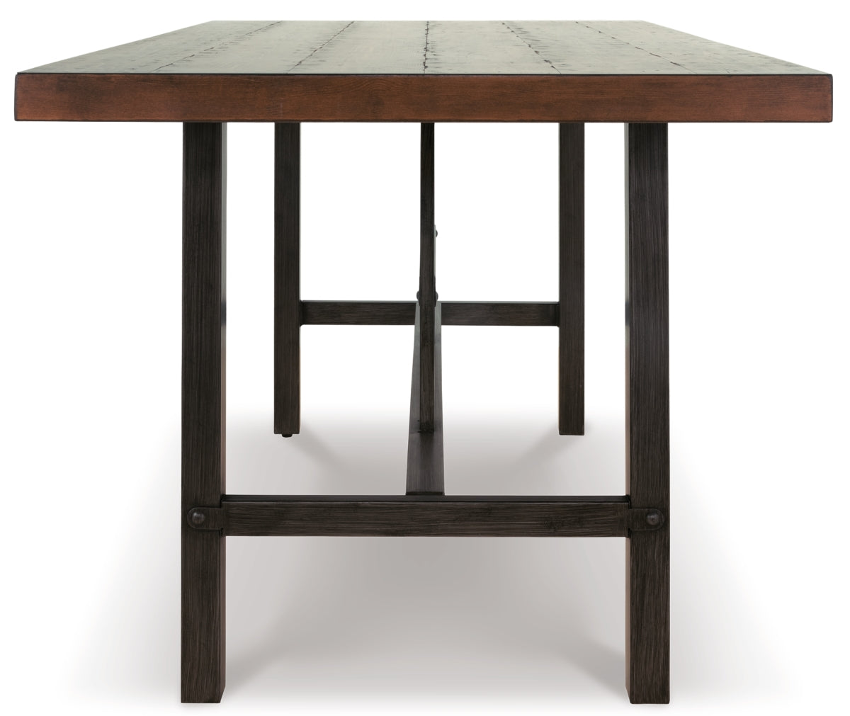 Kavara Counter Height Dining Table and 4 Barstools and Bench