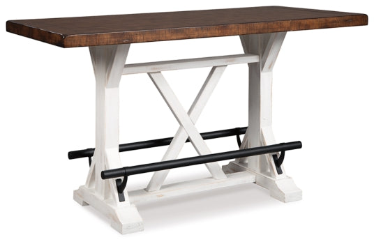 Valebeck Counter Height Dining Table and 4 Barstools - PKG002022