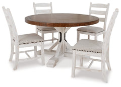 Valebeck Dining Table and 4 Chairs