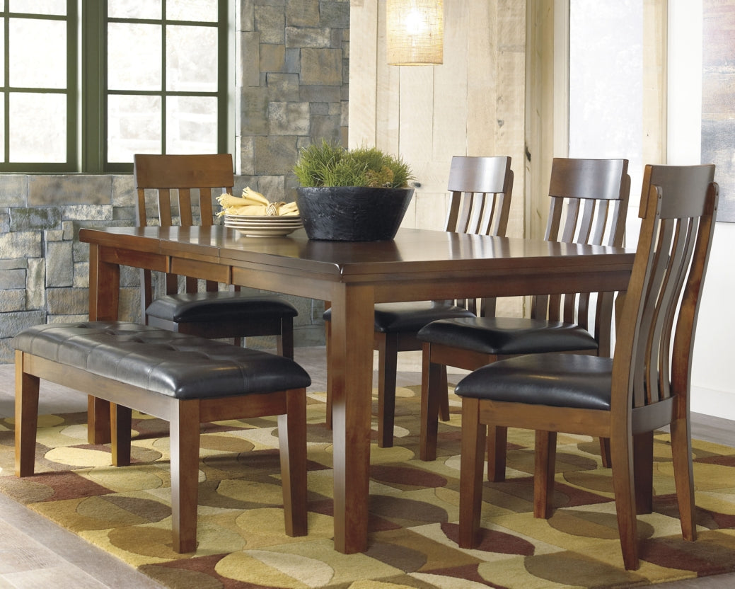 Ralene Dining Table and 8 Chairs with Storage