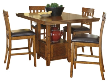 Ralene Counter Height Dining Extension Table - The Bargain Furniture