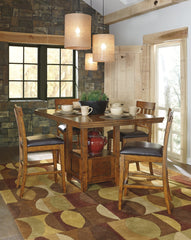 Ralene Counter Height Dining Extension Table - The Bargain Furniture