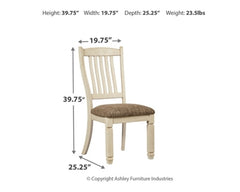 Bolanburg 2-Piece Dining Room Chair - PKG000177