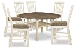 Bolanburg Counter Height Dining Table and 6 Barstools - PKG000173