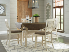 Bolanburg Counter Height Dining Table and 4 Barstools - PKG000402