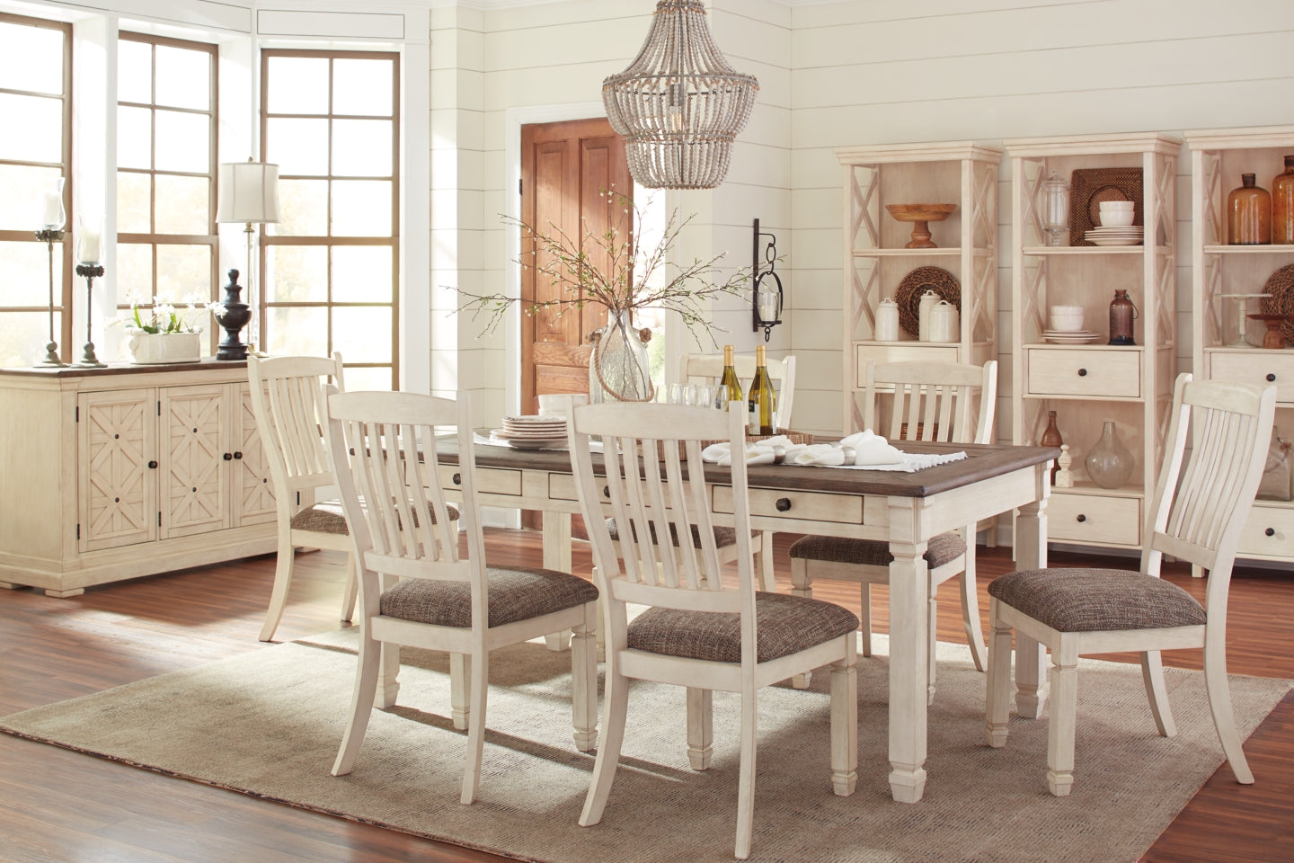 Bolanburg Dining Table and 6 Chairs - PKG000175