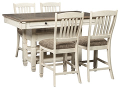 Bolanburg Counter Height Dining Table and 4 Barstools - PKG002123