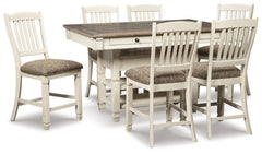 Bolanburg Counter Height Dining Table and 6 Barstools - PKG000176