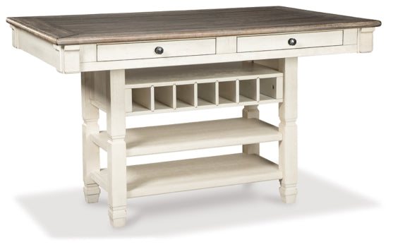 Bolanburg Counter Height Dining Table and 4 Barstools - PKG014019