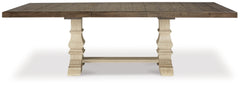Bolanburg Dining Table and 8 Chairs with Storage