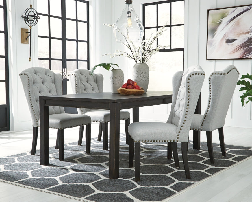 Jeanette Dining Table and 4 Chairs